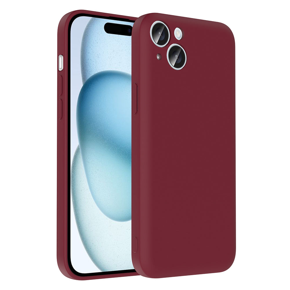Apple iPhone 15 Kılıf Kamera Korumalı Kartlık Hazneli Zore Vitra Kapak