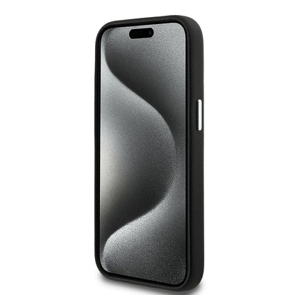 iPhone 15 Kılıf Karl Lagerfeld Orjinal Lisanslı K&C Heads Pin Kapak