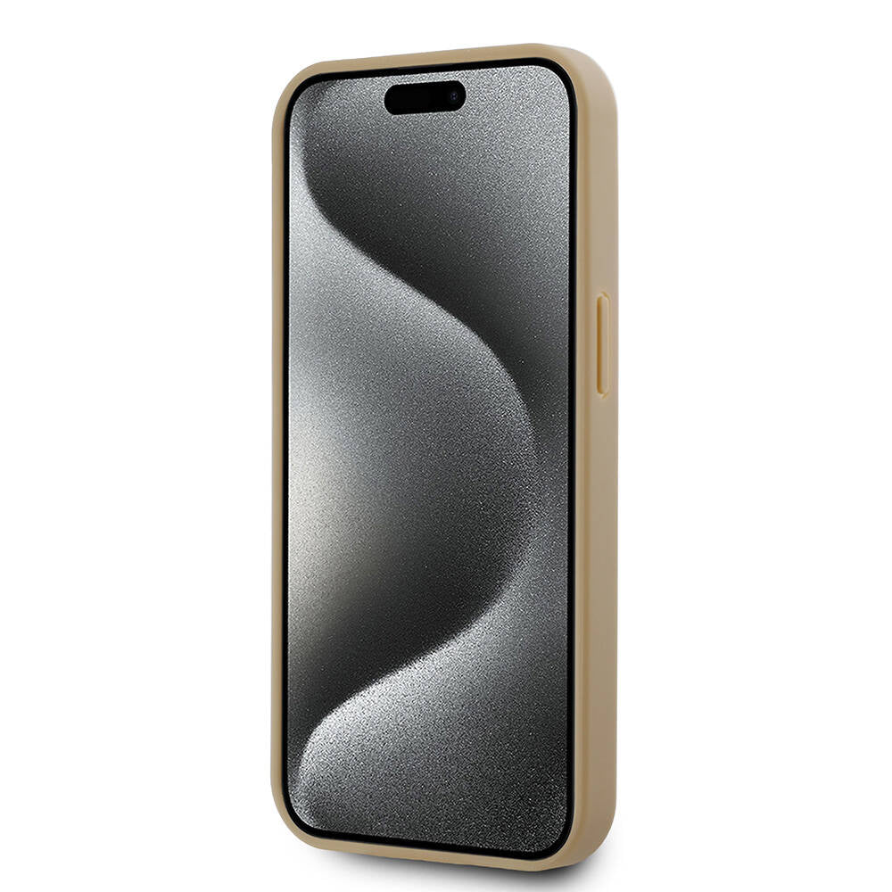 iPhone 15 Kılıf Karl Lagerfeld Orjinal Lisanslı M-safe Şarj Özellikli KL Yazılı Hot Stamp Kapak