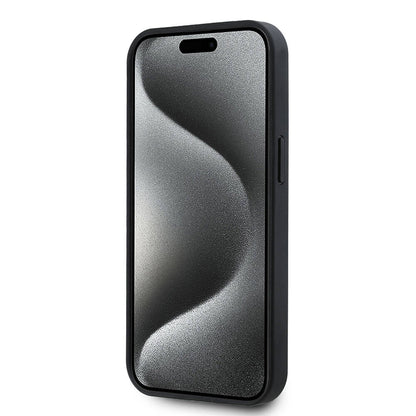 iPhone 15 Kılıf Karl Lagerfeld Orjinal Lisanslı M-safe Şarj Özellikli KL Yazılı Hot Stamp Kapak