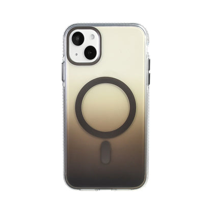 Apple iPhone 15 Kılıf M-safe Şarj Özellikli Transparan Renk Geçişli Zore Toros Kapak