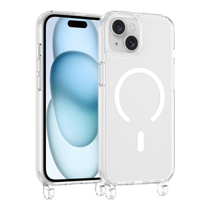 Apple iPhone 15 Kılıf M-safe Şarj Özellikli Zore X-Rop Kapak