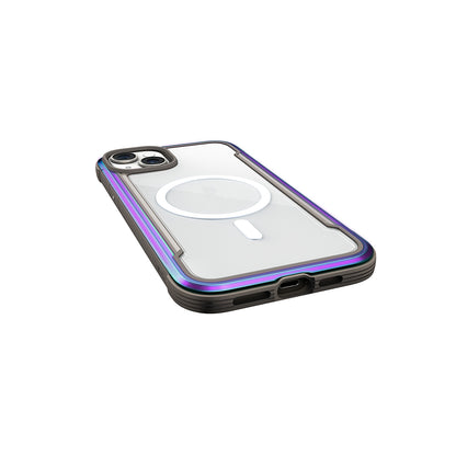 iPhone 15 Kılıf M-safe Şarj Özellikli Airbagli Raptic Shield Serisi Şeffaf Arka Yüzey Kapak