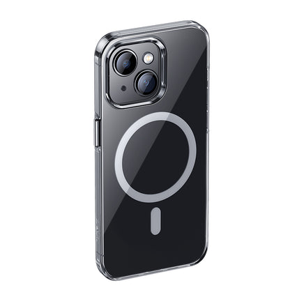 iPhone 15 Kılıf M-safe Şarj Özellikli Benks Crystal Serisi Şeffaf Kapak