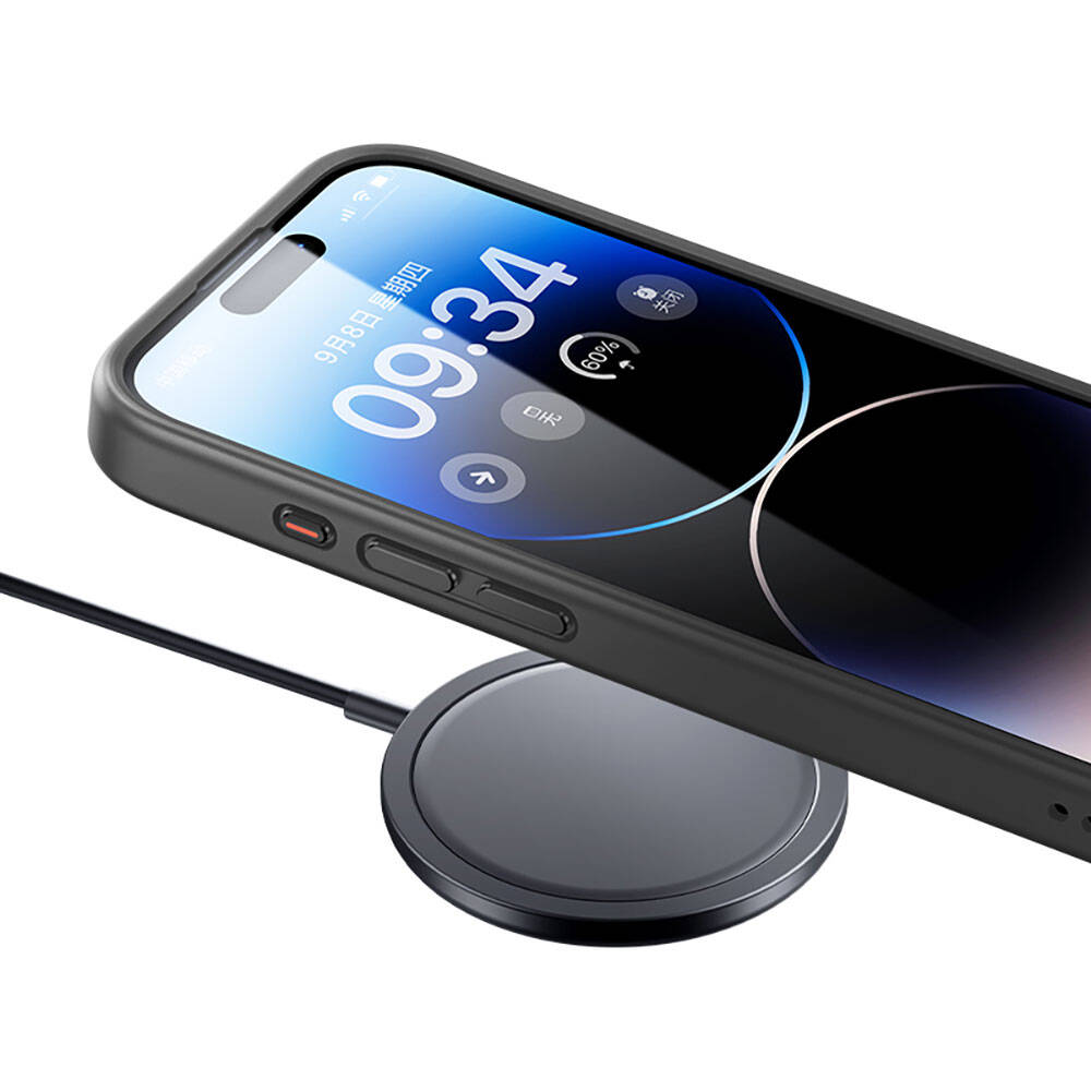iPhone 15 Kılıf M-safe Şarj Özellikli Benks Mist Protective Kapak