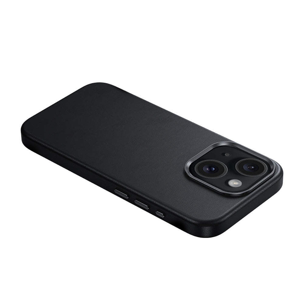 iPhone 15 Kılıf M-safe Şarj Özellikli Benks Vintage Leather Kapak