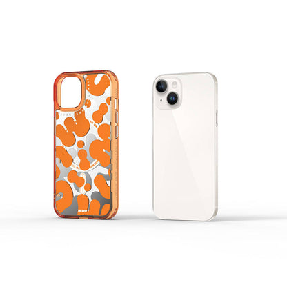 iPhone 15 Kılıf M-safe Şarj Özellikli Boya Desenli Wiwu Fluorescent G Serisi Kapak