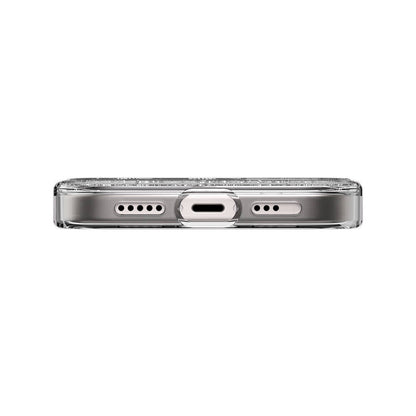 iPhone 15 Kılıf M-safe Şarj Özellikli Parlayan Simli Şeffaf Lisanslı Switcheasy Starfield-M Kapak