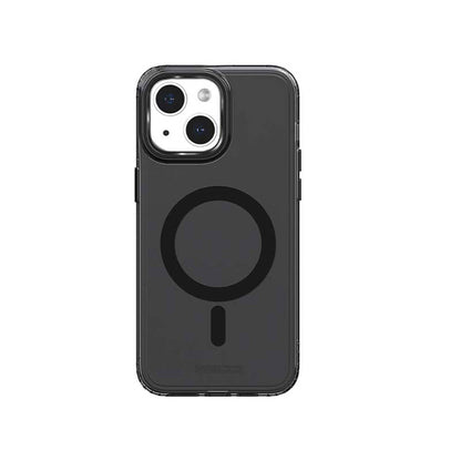 iPhone 15 Kılıf M-safe Şarj Özellikli Saydam Arka Yüzey Recci Crystal Color Serisi Kapak