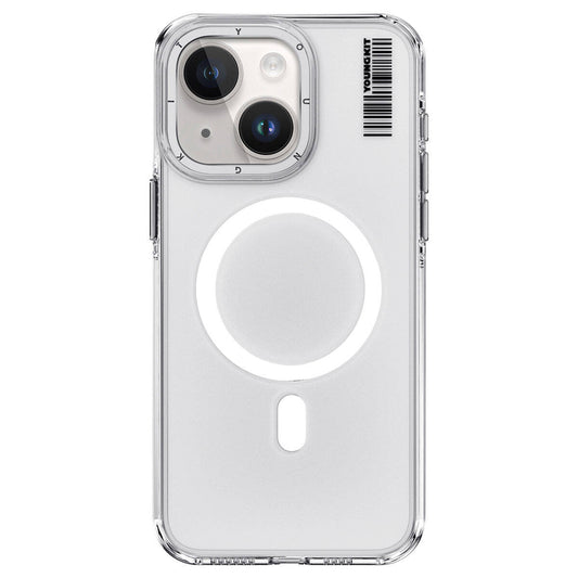 iPhone 15 Kılıf M-safe Şarj Özellikli Şeffaf Youngkit Crystal Shield Serisi Kapak