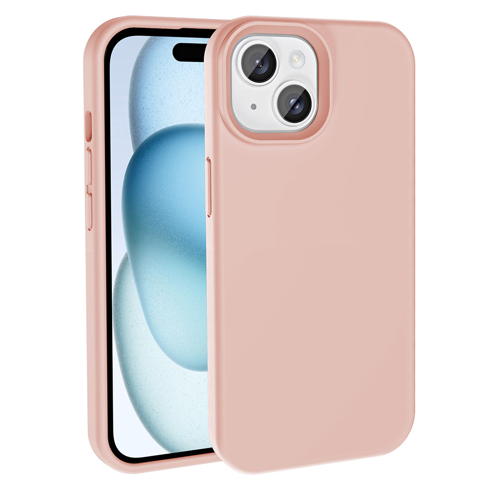 Apple iPhone 15 Kılıf M-safe Şarj Özellikli Sıvı Teknolojili Silinebilir Sert Zore Kivi Kapak