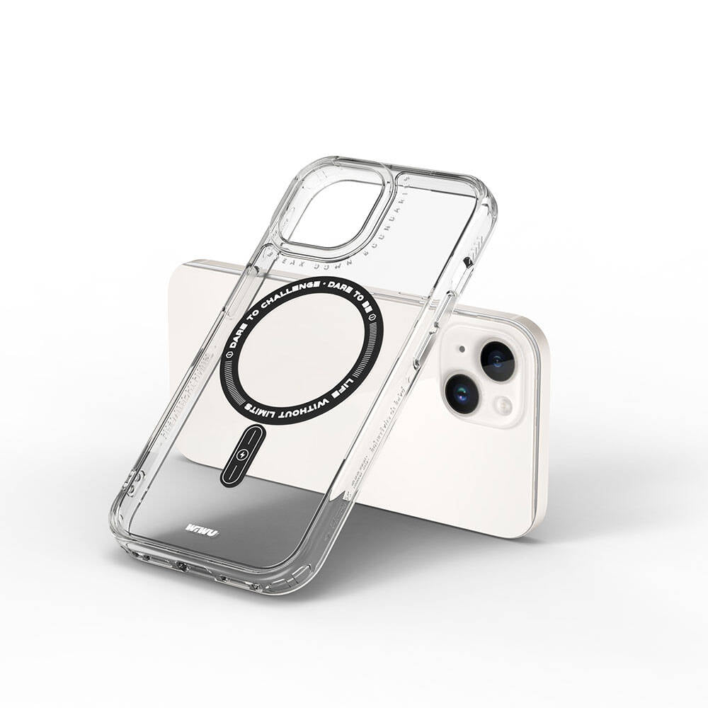 iPhone 15 Kılıf M-safe Şarj Özellikli Wiwu Basic Color J Serisi Kapak