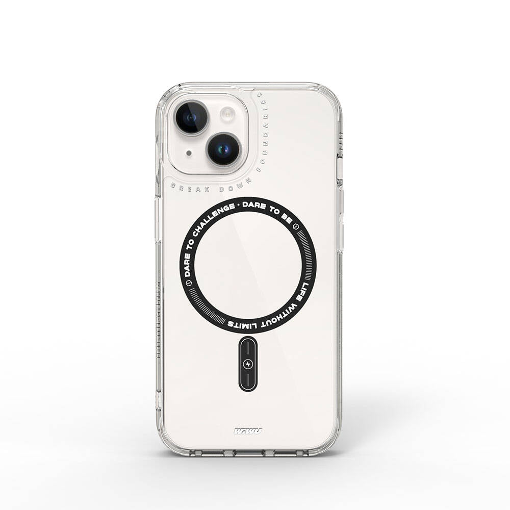 iPhone 15 Kılıf M-safe Şarj Özellikli Wiwu Basic Color J Serisi Kapak