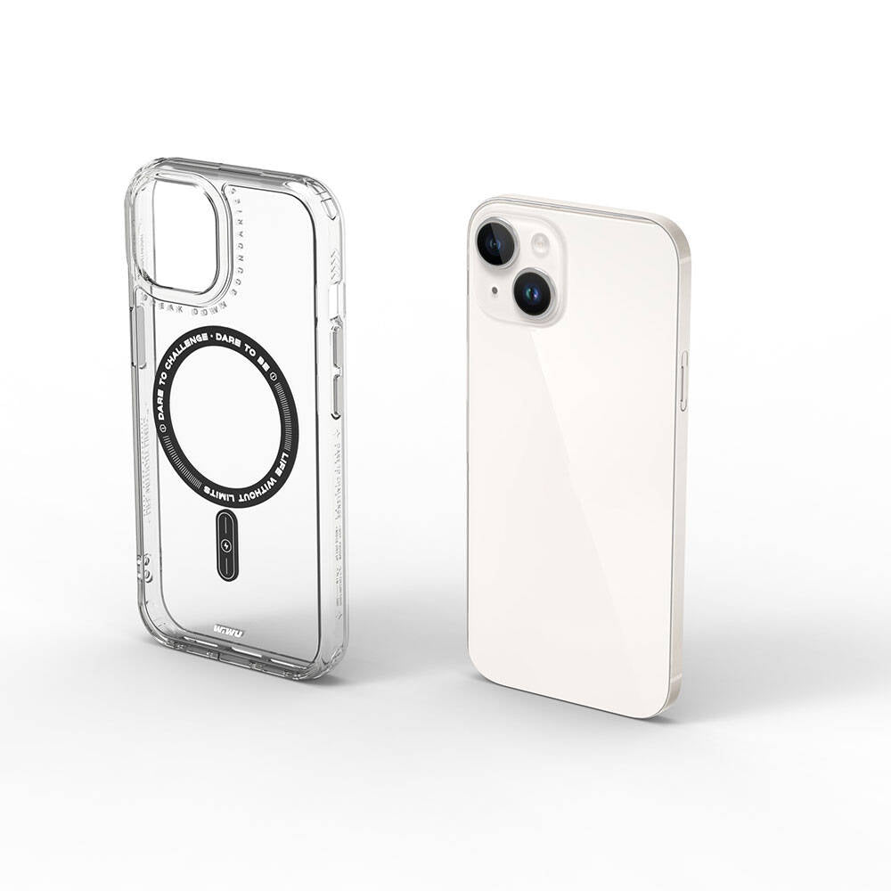 iPhone 15 Kılıf M-safe Şarj Özellikli Wiwu Basic Color J Serisi Kapak
