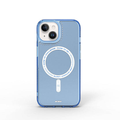 iPhone 15 Kılıf M-safe Şarj Özellikli Wiwu Basic Color J Serisi Kapak