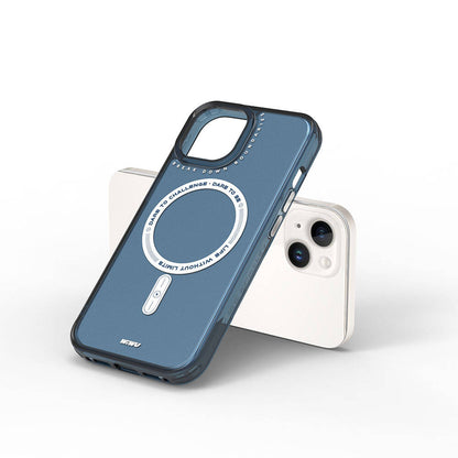 iPhone 15 Kılıf M-safe Şarj Özellikli Wiwu Basic Color J Serisi Kapak