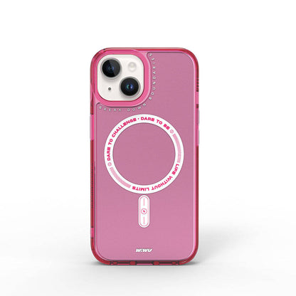 iPhone 15 Kılıf M-safe Şarj Özellikli Wiwu Basic Color J Serisi Kapak