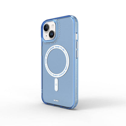 iPhone 15 Kılıf M-safe Şarj Özellikli Wiwu Basic Color J Serisi Kapak