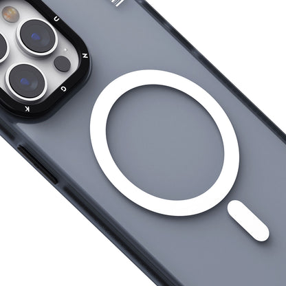 iPhone 15 Kılıf M-safe Şarj Özellikli Youngkit Colored Sand Serisi Kapak