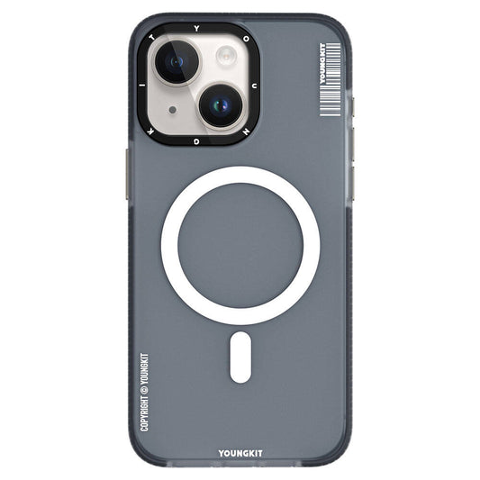 iPhone 15 Kılıf M-safe Şarj Özellikli Youngkit Jiansha Serisi Kapak