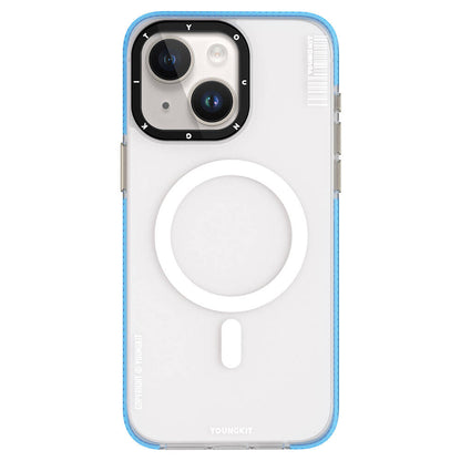 iPhone 15 Kılıf M-safe Şarj Özellikli Youngkit Jiansha Serisi Kapak