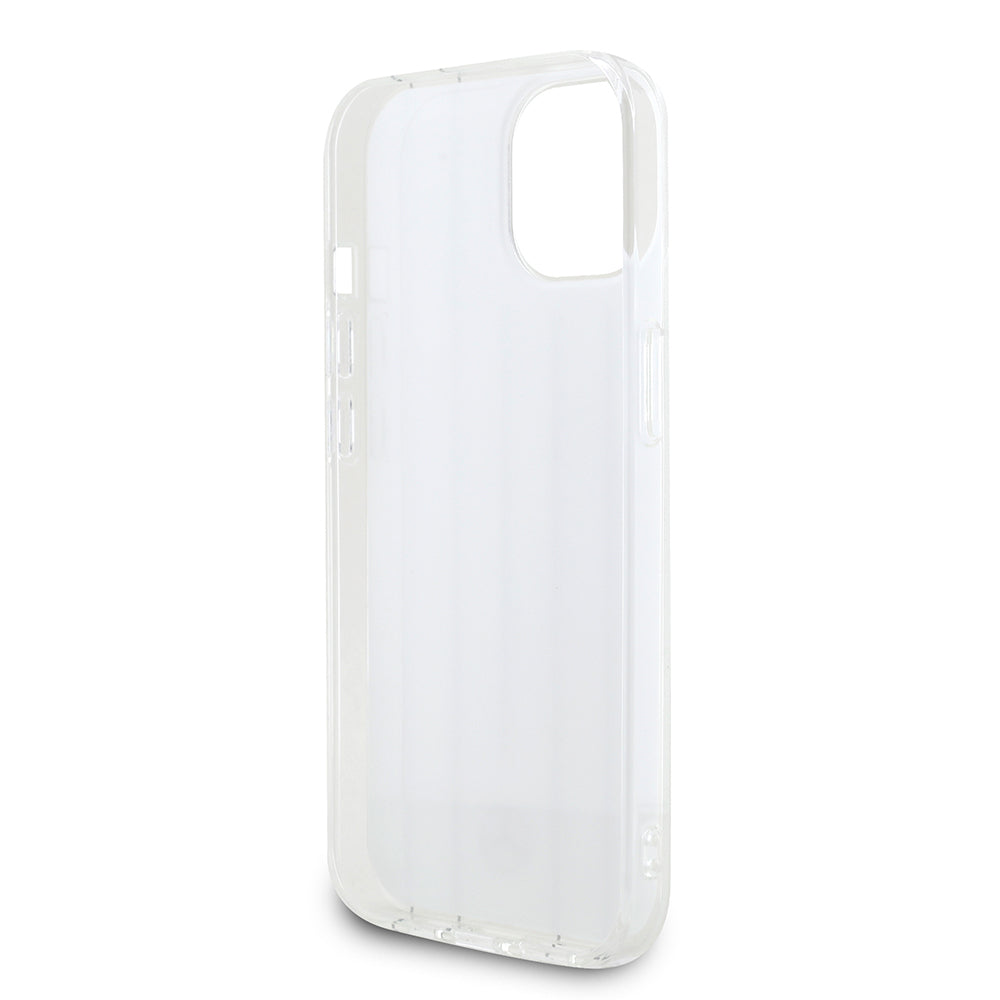 iPhone 15 Kılıf Mercedes Benz Orjinal Lisanslı New Urban 3 IML Baskılı Paralel Çizgi Desenli Kapak