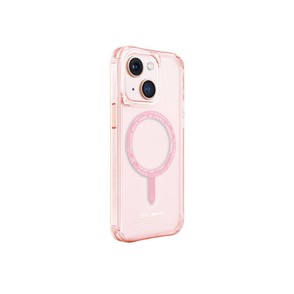 iPhone 15 Kılıf SkinArma Şeffaf Airbag Tasarımlı M-safe Şarj Özellikli Saido Kapak