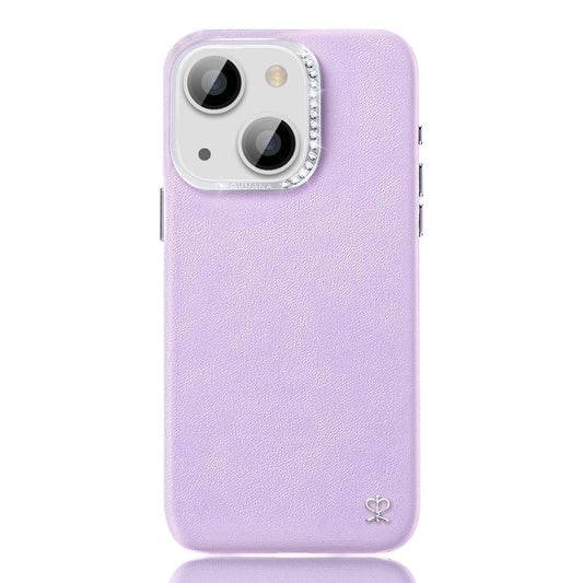 iPhone 15 Kılıf Suni Deri Tasarımlı Pynana Starry Serisi Kapak
