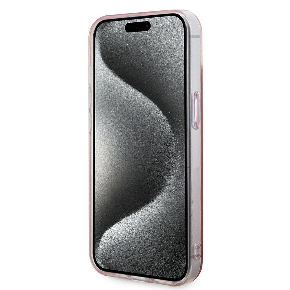 iPhone 15 Kılıf U.S. Polo Assn. Orjinal Lisanslı Simli Parlak Alfabe Tasarım Kapak
