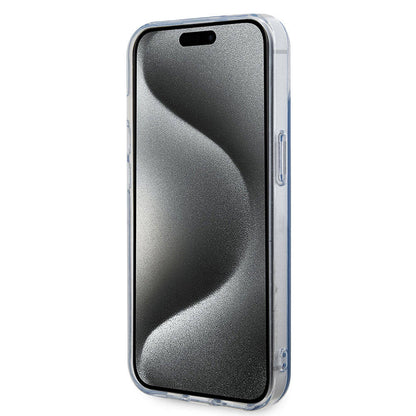 iPhone 15 Kılıf U.S. Polo Assn. Orjinal Lisanslı Simli Parlak Alfabe Tasarım Kapak