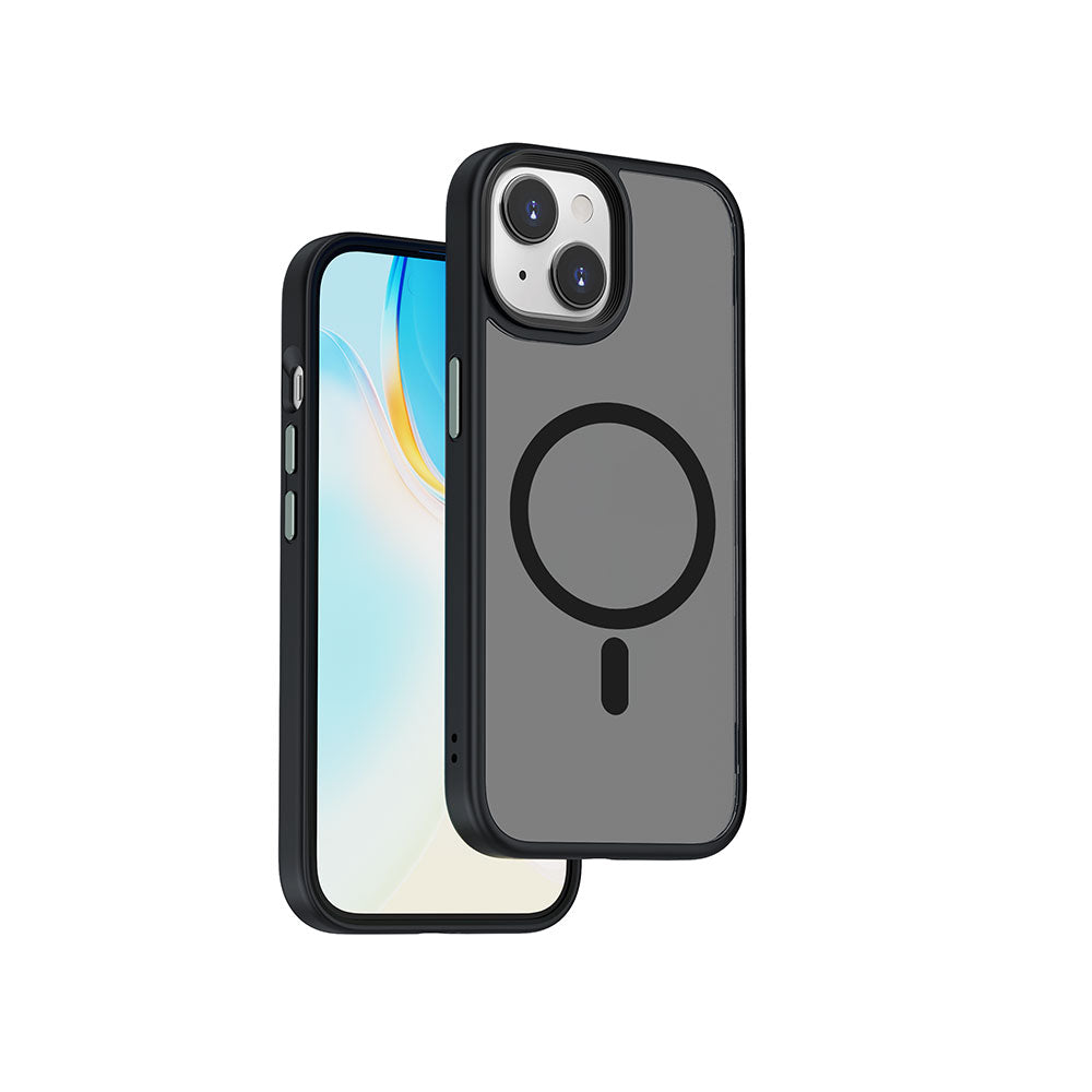 iPhone 15 Kılıf Wiwu FGG-011 M-safe Şarj Özellikli Kamera Korumalı Kapak