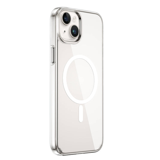 iPhone 15 Kılıf Wiwu FYY-014 M-safe Şarj Özellikli Şeffaf Kapak
