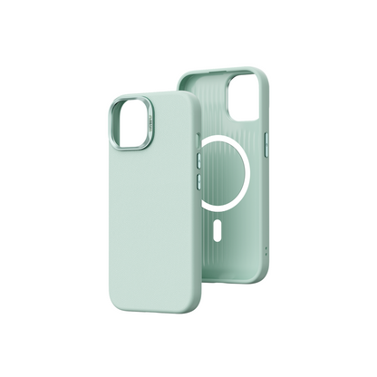 iPhone 15 Kılıf Wiwu SP-019 M-safe Şarj Özellikli Vegan Leather Deri Kapak