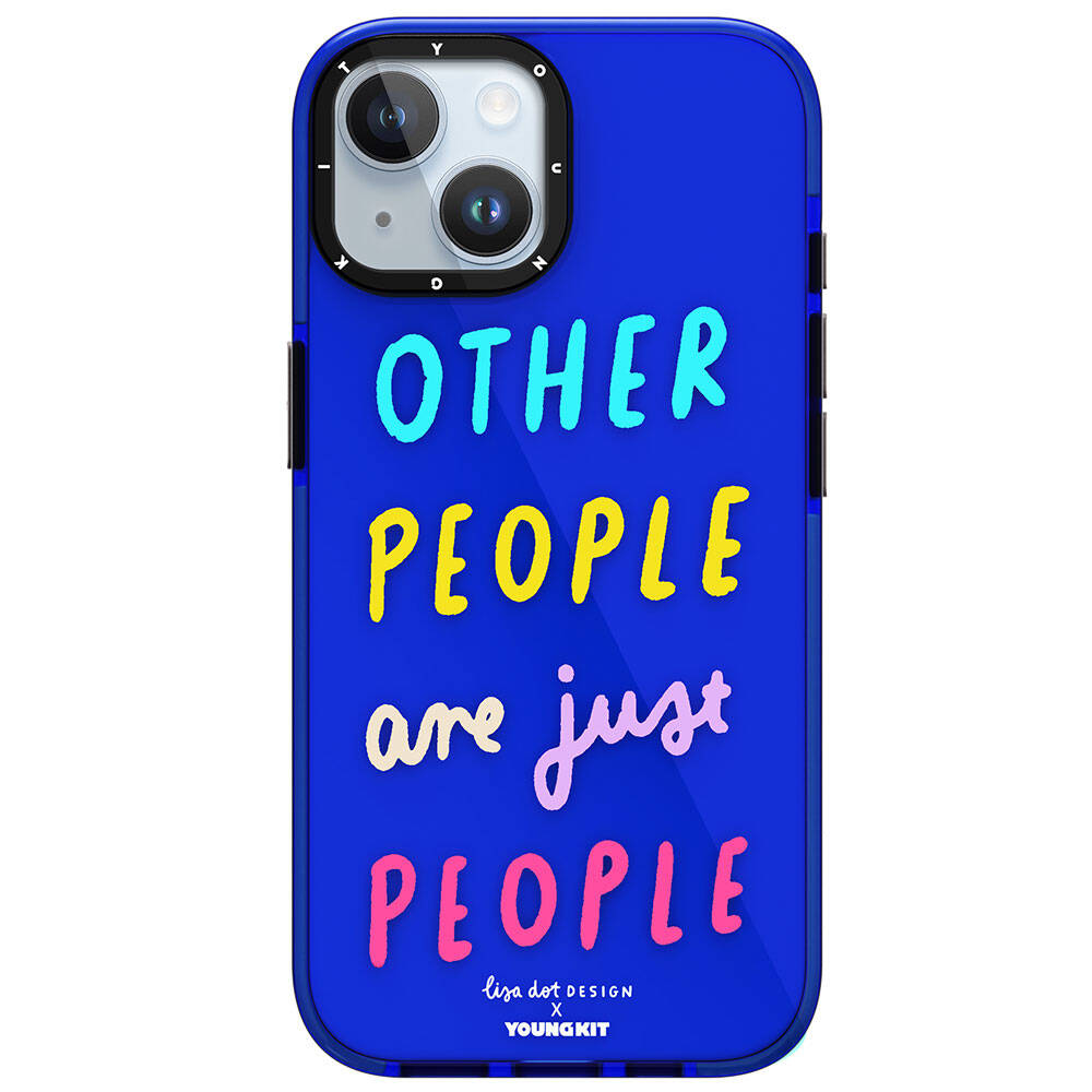iPhone 15 Kılıf Yazı Desenli Youngkit Mindfulness Serisi Kapak
