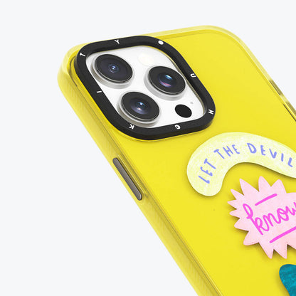 iPhone 15 Kılıf Yazı Desenli Youngkit Mindfulness Serisi Kapak