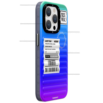 iPhone 15 Kılıf YoungKit The Secret Color Serisi Kapak