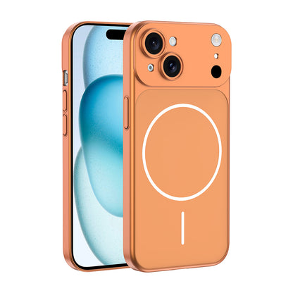 Apple iPhone 15 Kılıf Zore M-Safe Şarj Özellikli Kamera Korumalı Spark Kapak