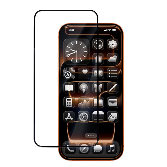 Apple iPhone 15 Mohseven M6 HD Temperli Cam Ekran Koruyucu + Kolay Uygulama Aparatı