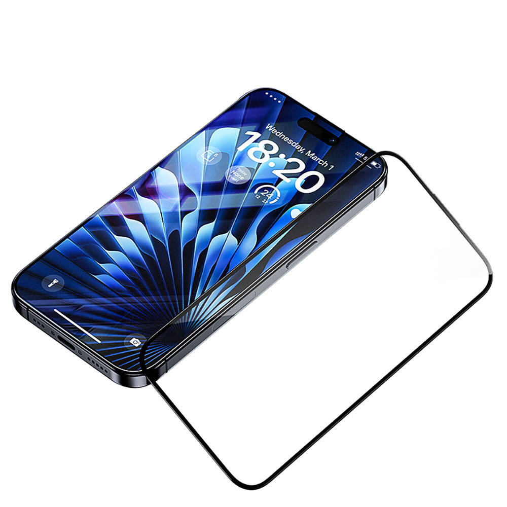iPhone 15 Plus Benks V Pro Safir Shield Ekran Koruyucu + Kolay Uygulama Aparatlı