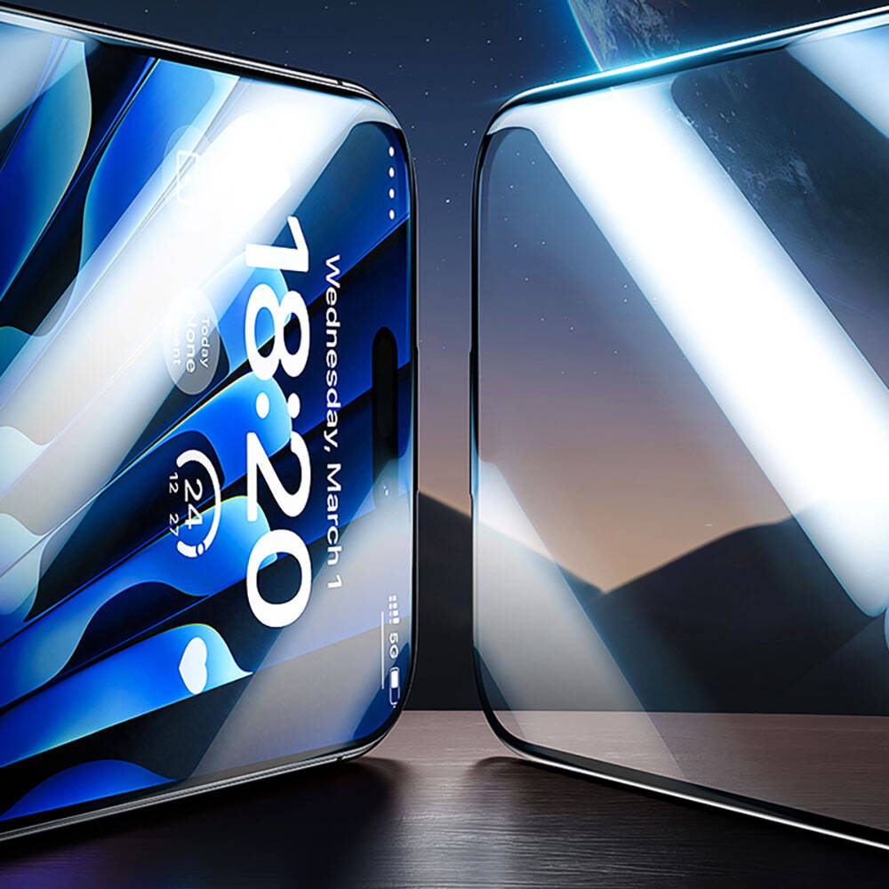 iPhone 15 Plus Benks V Pro Safir Shield Ekran Koruyucu + Kolay Uygulama Aparatlı