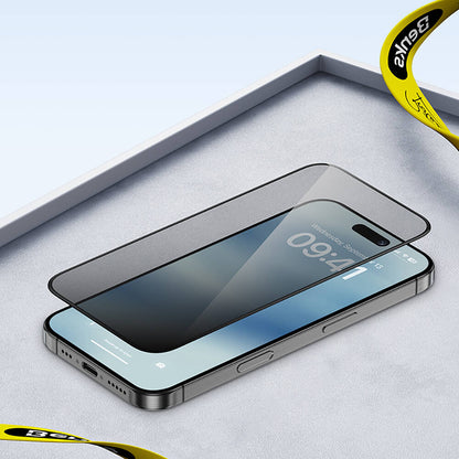 iPhone 15 Plus Hidrofobik Ve Oleofobik Özellikli Benks Privacy Air Shield 0.4mm Ekran Koruyucu 10'lu Paket