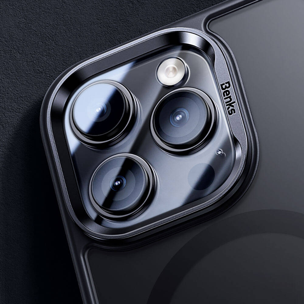 iPhone 15 Plus Kılıf M-safe Şarj Özellikli Benks Mist Protective Kapak