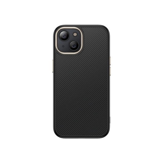Apple iPhone 15 Plus Kılıf M-safe Şarj Özellikli Karbon Fiber Görünümlü Zore Antina Kapak