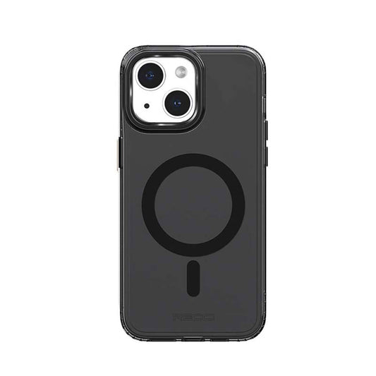 iPhone 15 Plus Kılıf M-safe Şarj Özellikli Saydam Arka Yüzey Recci Crystal Color Serisi Kapak