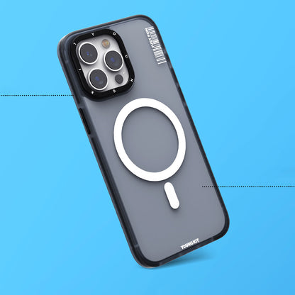 iPhone 15 Plus Kılıf M-safe Şarj Özellikli Youngkit Colored Sand Serisi Kapak