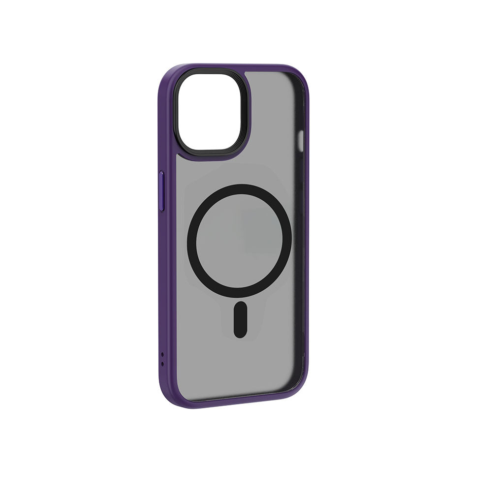 iPhone 15 Plus Kılıf Wiwu FGG-011 M-safe Şarj Özellikli Kamera Korumalı Kapak