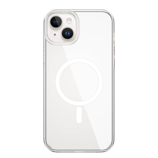 iPhone 15 Plus Kılıf Wiwu FYY-014 M-safe Şarj Özellikli Şeffaf Kapak