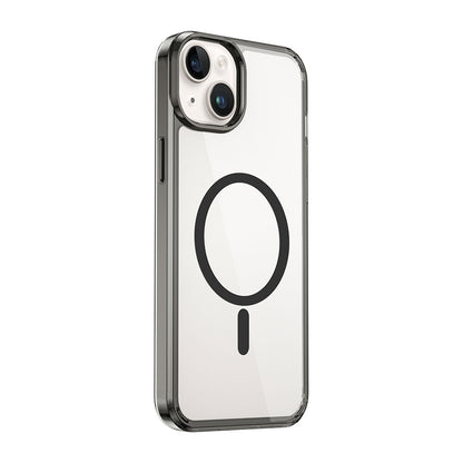 iPhone 15 Plus Kılıf Wiwu MCC-101 Magnetic Crystal Sert PC Kapak
