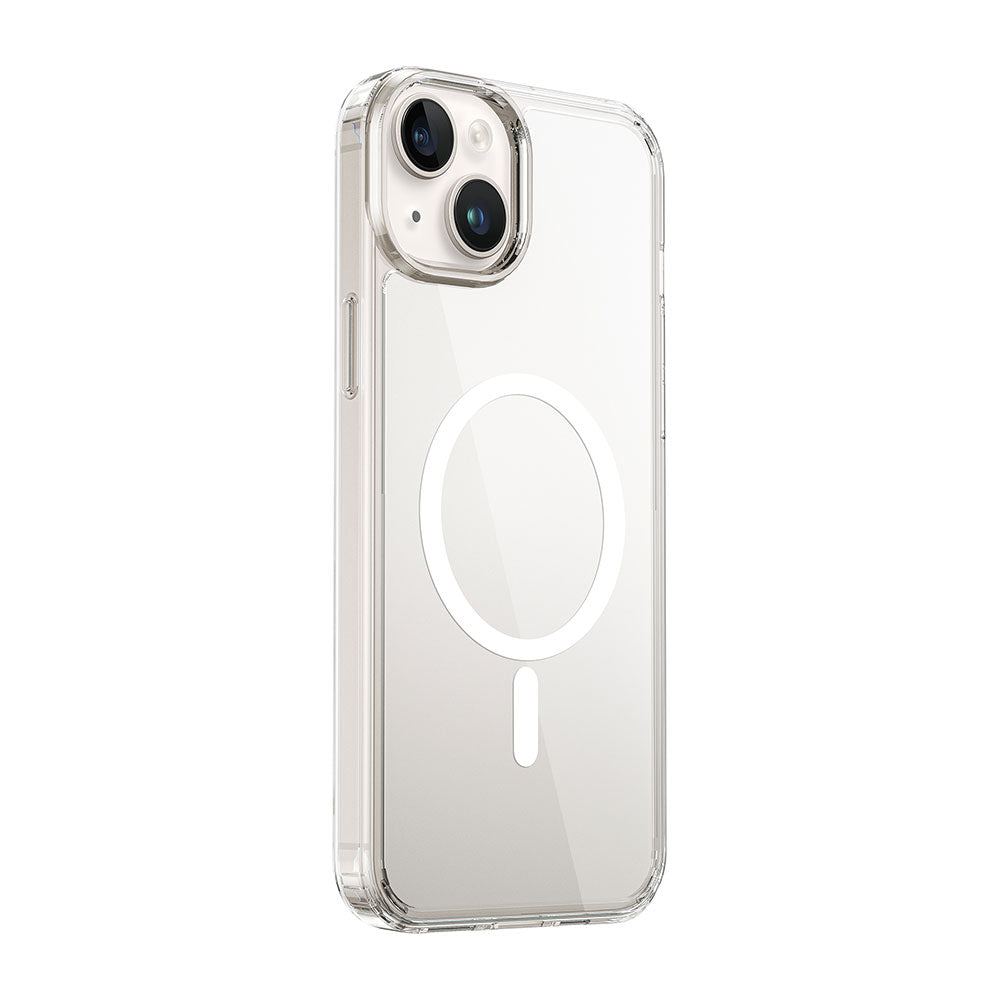 iPhone 15 Plus Kılıf Wiwu MCC-101 Magnetic Crystal Sert PC Kapak