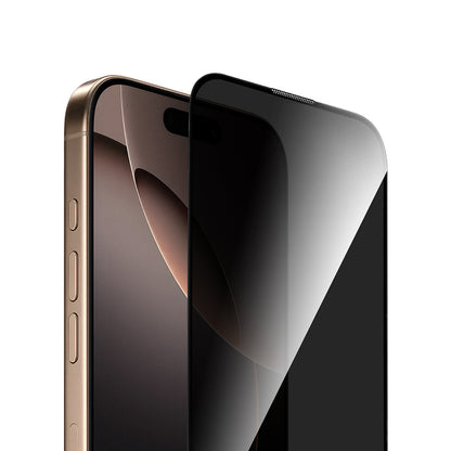 iPhone 15 Plus Wiwu GT-021 Titan Guard Serisi Şok Emici Hibrit Polimer Privacy Ekran Koruyucu Film + Kolay Uygulama Aparatı